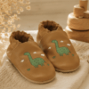 chausson cuir bébé