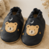 chaussons bébé cuir pour accompagner la mobilité